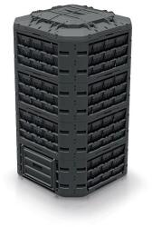 Prosperplast Compostor de gradina Vario 1250 L, negru, modular, pentru compost natural (IKL1250C-S411) Compostator