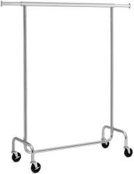 SONGMICS Suport mobil pentru haine Songmics, metalic, reglabil, cu roti, 130 kg (2111_1) Pantofar