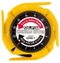 OLFA Cutter chenille OLFA cu disc reglabil si ajustabil pentru taieri exacte (CHN-1)