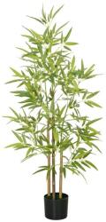 art Planta artificiala bambus cu ghiveci verde, 120 cm, aspect natural (AR202715)