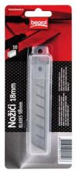 Beorol Set 10 lame pentru cutter 18 mm Beorol, rezerva pentru taiere precisa (151009)