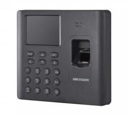 Hikvision Munkaidő terminál, ujjnyomatolvasóval és billetyűzettel; RJ45; akkumulátorral (DS-K1A802AF-B)