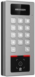 Hikvision Beléptető vezérlő terminál; Mifare; DESfire hitelesítés; QR kód olvasó; IP65; IK09; WiFi (DS-K1T502DBWX-QRE1)