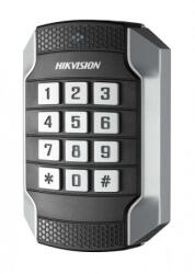 Hikvision Kártyaolvasó 13.56 MHz (Mifare); RS485 és Wiegand kimenet; kültéri; billentyűzettel (DS-K1104MK)