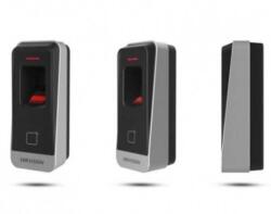 Hikvision Kártya- 125 kHz (EM) és ujjnyomatolvasó; RS485 kimenet (DS-K1201AEF)