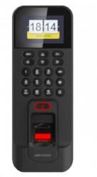 Hikvision Beléptető vezérlő terminál; ujjnyomat- és EM hitelesítéssel; Wiegand kimenet (DS-K1T804BEF)