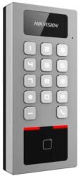 Hikvision Beléptető vezérlő terminál; Mifare, DESfire hitelesítés; IP65; IK09; WiFi (DS-K1T502DBWX-E1)