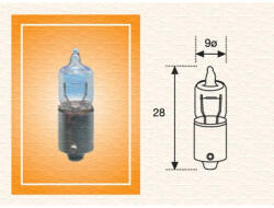 Magneti Marelli Bec auto halogen Magneti Marelli Standard H6W 6W 12V 002701100000 (AC4917)