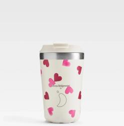 Chilly's termosz bögre - Rózsaszín szívek 340ml, Emma Bridgewater/Eredeti kiadás