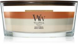 WoodWick Trilogy Vanilla Embers lumânare parfumată cu fitil din lemn 453.6 g