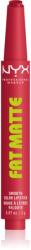 NYX Cosmetics Fat Matte balsam de buze cu efect matifiant Flamingo Feather 2 g