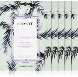Payot Morning Mask Teens Dream masca de celule cu efect de curatare si reimprospatare pentru piele mixta spre grasa 5 buc Masca de fata