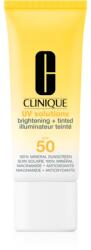 Clinique Sun UV Solutions Brightening Tinted Sunscream SPF50 bőrvilágosító tonizáló krém árnyalat 01 Light 40 ml