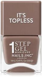 Nails Inc. Nails Inc. It’s Topless 1 Step Gel Nail Polish 14 ml nuanță Megan