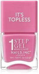 Nails Inc. Nails Inc. It’s Topless 1 Step Gel Nail Polish 14 ml nuanță Miley
