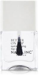 Nails Inc. Nails. Inc Better On Top Quick-Drying Top Coat (Transparent) 14 ml