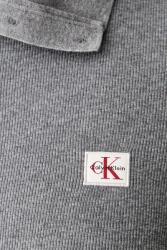 Calvin Klein Jeans блуза с дълги ръкави дамска от памук с еластан (LV047H203G)