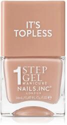 Nails Inc. Nails Inc. It’s Topless 1 Step Gel Nail Polish 14 ml nuanță Renee