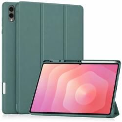 Techsuit Samsung Galaxy Tab S11 Ultra / Tab S12 Ultra zöld Techsuit Flex Trifold tablet tok érintőtoll-tartóval