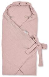 Albero Mio Бебешка пелена за изписване 2 в 1 Albero Mio - Cotton Color, CC1 Pink (307215) - ozone