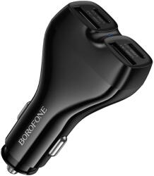 BOROFONE BZ35 Leader 30 W-os hálózati töltő 2 USB-C és 2 USB-A csatlakozóval, fekete