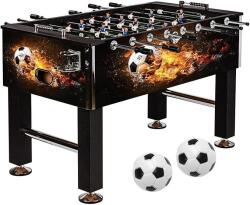 GamesPlanet® Masa de fotbal Fireball profesională, design modern, 140x73x (20060286)