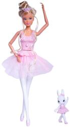 Simba Toys Papusa Simba Steffi Love Dancing Ballerinas 29 cm Roz (HBN-S105733603) Papusa