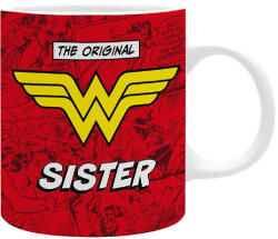 ABYstyle Abysse Wonder Woman - The Original "W" Sister bögre (320 ml) (TGGMUG224)
