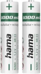 Hama NiMH mikro ceruza akku (AAA) 1000mAh 2db (223524)