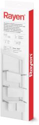 Rayen Stativ rufe pliabil Rayen, 8 m suprafata uscata, alb-gri, 62, 5 x 32, 7 x 124 cm (0339.02)