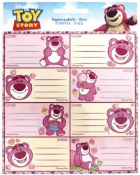  Disney Játékháború Lotso füzetcímke 16 db-os - pepita - 219 Ft