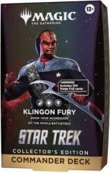 Wizards of the Coast Magic The Gathering: Star Trek Collector's Edition Commander Deck - Klingon Fury (WOCD59000000-1)