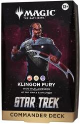 Wizards of the Coast Magic The Gathering: Star Trek Commander Deck - Klingon Fury (WOCD58990001-1)