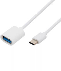 Somogyi Elektronic USBC OTG kábel, USB-C dugó - USB aljzat (USBC OTG)