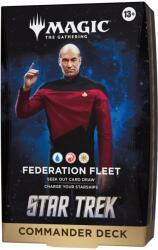 Wizards of the Coast Magic The Gathering: Star Trek Commander Deck - Federation Fleet (WOCD58990001-4)