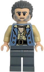 LEGO® Minifigurák Joshamee Gibbs - Sand Blue Vest poc046 (poc046)