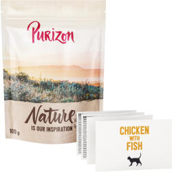 Purizon 100g ÚJ Purizon Cat csirke & hal - Original Daily 65% száraz macskatáp