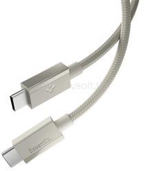 Spigen ESSENTIAL EB6015CC adatkábel Type-C - Type-C, 150cm, TITÁNIUM (ACA10419) (ACA10419)