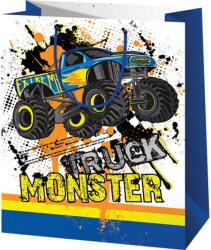 Cardex Monster Truck mintás normál méretű ajándéktáska 11x6x14cm (45800)