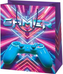 Cardex Gamer mintás exkluzív nagy ajándéktáska 26x13x33cm (49264)