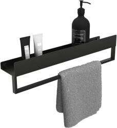 Rea SF01 fürdőszoba polc 60 cm fekete REA-06002 (REA06002)