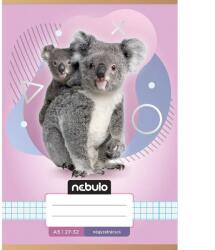 Nebulo Nebulo: Koalák mintás kockás füzet A/5 27-32 (NR-AM-A5-12347100) - jatekshop