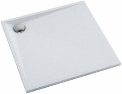 Schedline Libra Grooved White Stone négyzet alakú zuhanytálca 90x90 cm fehér 3SP. L1K-9090/B/GR (3SPL1K9090BGR)