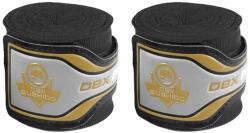 DBX Bushido Bandaje de box elastice DBX Bushido 4 m - Negru/Auriu