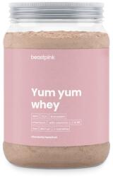 GymBeam BeastPink Protein Yum Yum Whey 500 g csokoládé mogyoró