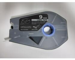 Compatibil Bandă autoadezivă compatibilă pentru Canon M-1 Std/M-1 Pro, 9 mm x 30 m, în casetă, argintiu (PT1109S)