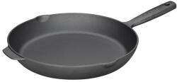 Fiskars Tigaie din fonta Fiskars Folken 1075699, 28 cm, pentru toate tipurile de plite si gratare, Negru (1075699)