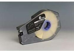 Compatibil Bandă autoadezivă compatibilă pentru Canon M-1 Std/M-1 Pro, 6 mm x 30 m, în casetă, alb (PT1106W)