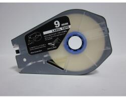 Compatibil Bandă autoadezivă compatibilă pentru Canon M-1 Std/M-1 Pro, 9 mm x 30 m, în casetă, alb (PT1109W)