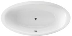 M-Acryl Oval kád 190x95 cm, fehér, lábbal (MAC-12461)